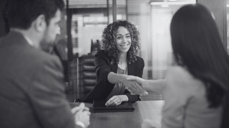 Candidate is successful at her interview